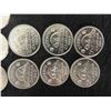 Image 2 : 40 Uncirculated 1963 Canada Beaver Nickels
