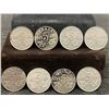 Image 2 : 8 Canada 1920's Nickels and 13 1930's Nickels