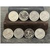 Image 3 : 8 Canada 1920's Nickels and 13 1930's Nickels