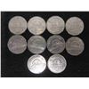 Image 1 : 10 Canadian 1959 Nickels