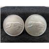Image 2 : 10 Canadian 1963-67 Quarters