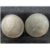 Image 3 : 10 Canadian 1963-67 Quarters