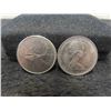 Image 3 : 21 Canadian 1969 Quarters