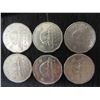 Image 2 : 38 Canadian 1961 Nickels