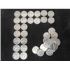 Image 1 : 40 Canadian 1963 Nickels
