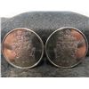 Image 1 : 2 Canadian 1952-2002 50 Cent Coins