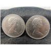 Image 2 : 2 Canadian 1970 Cent Coins