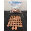 Image 1 : Hundreds of Canadian Pennies for the 1980's 