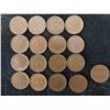 Image 2 : 80 Canadian Pennies from the 1960's