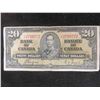 Image 1 : Canadain 1937 20 Dollar Bill
