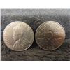 Image 2 : 5 Canadian Nickels 1923,27,28,28,29 and 1920