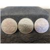 Image 3 : 5 Canadian Nickels 1923,27,28,28,29 and 1920