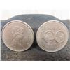 Image 2 : 4 Canadian 1974 Silver Dollar