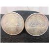 Image 1 : 2 Canadian 1966 Silver Dollar