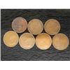 Image 2 : 7 Canadian 1934 Pennies