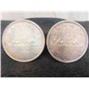 Image 1 : 2 Canadian 1966 Silver Dollar
