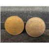 Image 2 : 7 Canadian Pennies 1936 and 1938