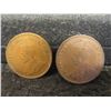 Image 3 : 7 Canadian Pennies 1936 and 1938