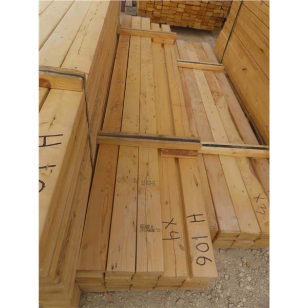 (80) Boards : (33) 2'' x 4'' x 7ft09'' , (25) 2'' x 4'' x 