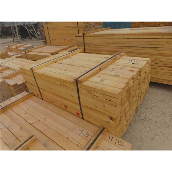 (172) Boards : (142) 2'' x 4'' x 5ft , (30) 2'' x 4'' x 