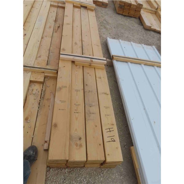 (21) Boards : 2'' x 6'' x 12ft 