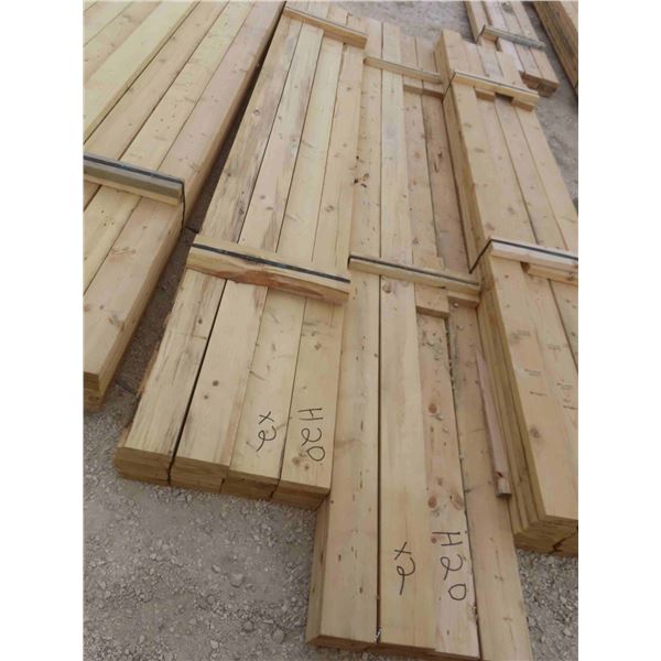 (28) Boards : (10) 2'' x 6'' x 13ft-08'' , (18) 2'' x 6'' x 12ft 