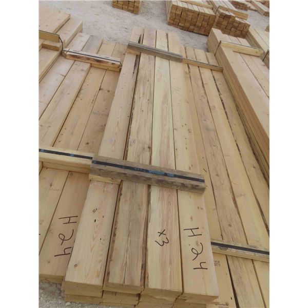 (46) Boards : (23) 2'' x 6'' x 9ft-09'' , (10) 2'' x 6'' x 