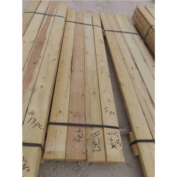 (9) Boards : (4) 2'' x 8'' x 7ft-07'' , (5) 2'' x 6'' x 7ft-09'' 