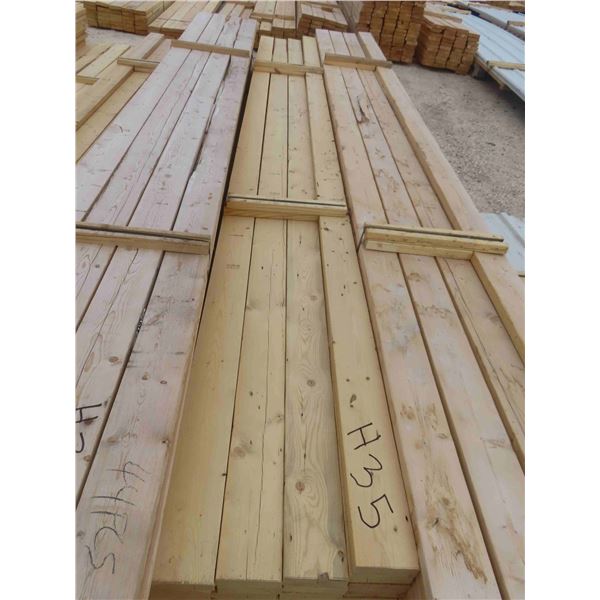 (25) Boards 2'' x 6'' x 17ft.05'' 