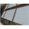 Image 3 : (20) Sheets Steel Cladding (White) 31ft Long,