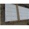 Image 2 : (21) Sheets Steel Cladding (White) 17ft-03'' 