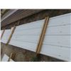 Image 3 : (21) Sheets Steel Cladding (White) 17ft-03''