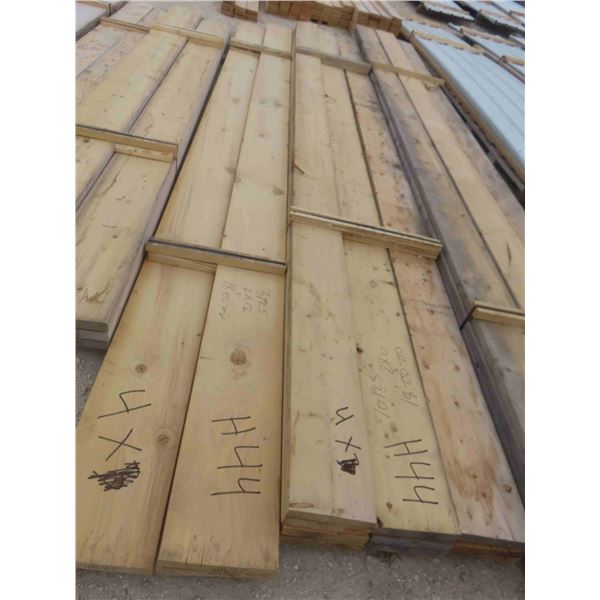 (18) Boards : (3) 2'' x 10'' x 18ft , (10) 2'' x 10'' x 18ft ,