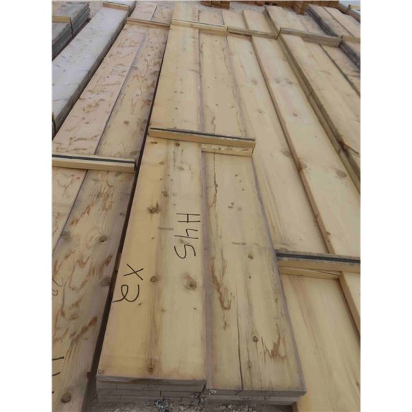 (9) Boards : (7) 2'' x 12'' x 14ft , (2) 2'' x 12'' x 14ft 