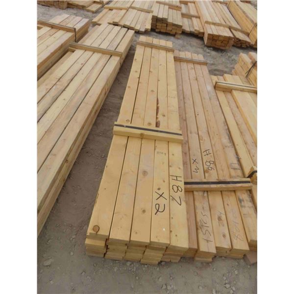 (58) Boards : (30) 2'' x 4'' x 9ft02'' , (28) 2'' x 4'' x 