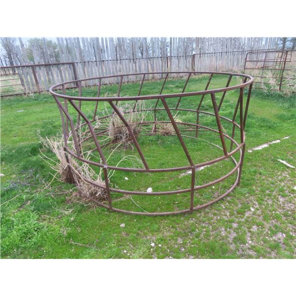 Round Metal Bale Feeder 