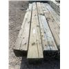 Image 2 : 8 Treated Boards 6'' x 6'' x 7ft-7.5ft