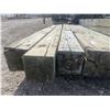 Image 3 : 8 Treated Boards 6'' x 6'' x 7ft-7.5ft
