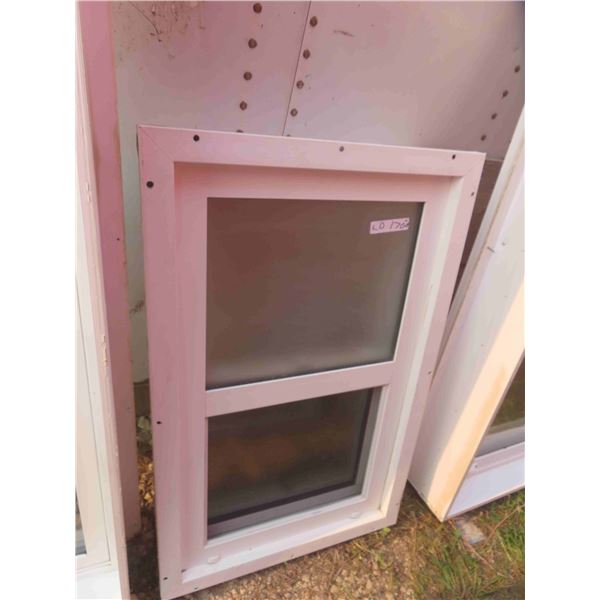 3 Windows 22'' x 36'' , (2)  18'' x 60'' 