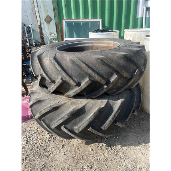 (2) Tires 14.9-26 with Rims