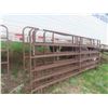 Image 2 : 6 Metal Corral Panels 6 Bar (3) 12ft (3) 10ft 