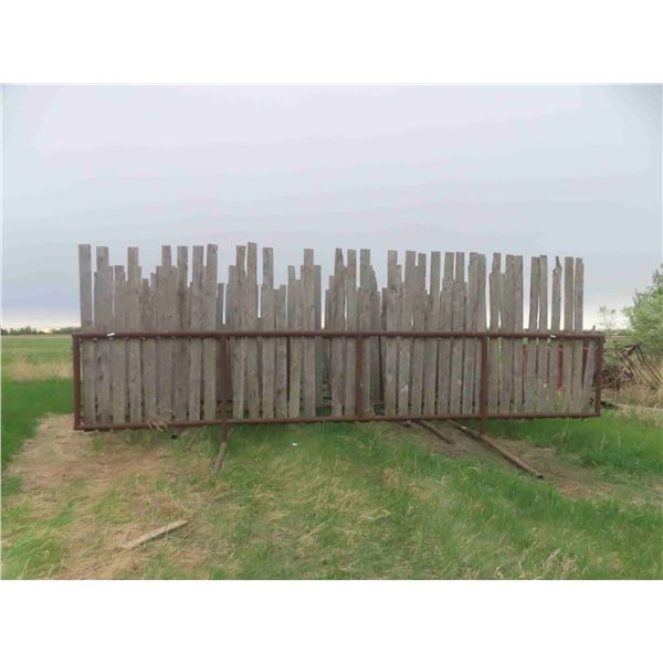 (5) 24ft Self Standing Wind Break Corral Panels 