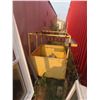 Image 1 : Metal lift Man Bucket on Casters 36'' x 48'' x 48'' 