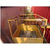 Image 2 : Metal lift Man Bucket on Casters 36'' x 48'' x 48'' 