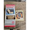 Image 1 : Postureezer Wooden Bead Seat Cover/Maxon 49-S Voice Controlled 2-Way Fm Radio