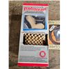 Image 2 : Postureezer Wooden Bead Seat Cover/Maxon 49-S Voice Controlled 2-Way Fm Radio