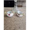 Image 3 : 11" Decanter/Vintage Cream & Sugar Containers