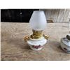 Image 3 : Vintage Mini Porcelain Oil Lamps