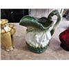 Image 4 : Vintage Burleighg Ironstone Pitcher/Anchor Hocking Ruby Red Vase/Asian Fu Dog Urn Incense Burner