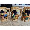 Image 4 : 4- Gambles Import Corp. Beer Mugs